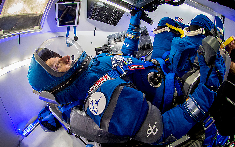 NASA Astronauts Will Don New 'Boeing Blues' Spacewear