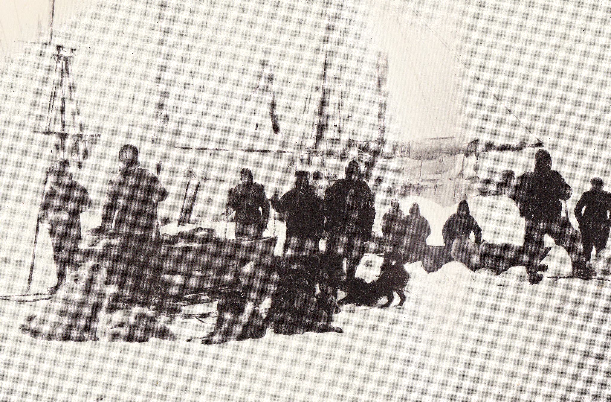 The Nansen expedition exploring Arctic sea ice