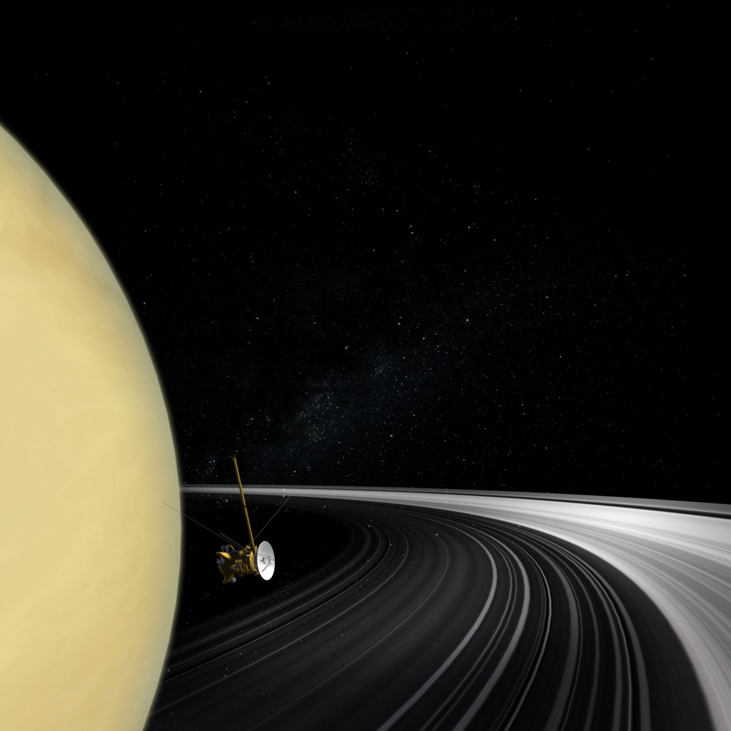 Cassini’s Grand Finale begins