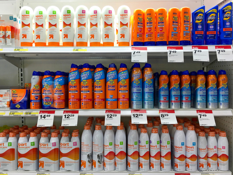  In the U.S., the FDA regulates sunscreens available to consumers. Sheila Fitzgerald/Shutterstock.com