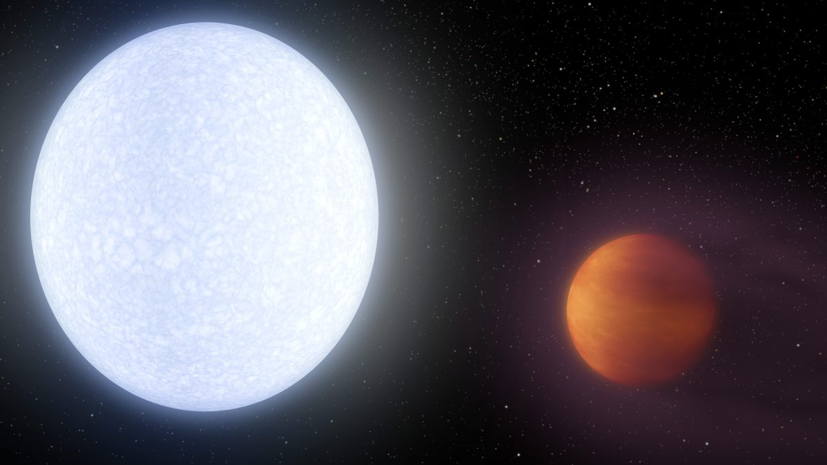 This Exoplanet Is So Hot, It Might Be Evaporating