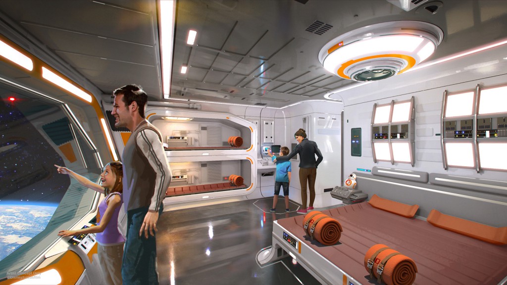 Disney announced plans for an immersive Star Wars hotel that will be a "one-of-a-kind experience where a luxury resort meets a multi-day adventure in a galaxy far, far away." Credit: Disney | Lucasfilm