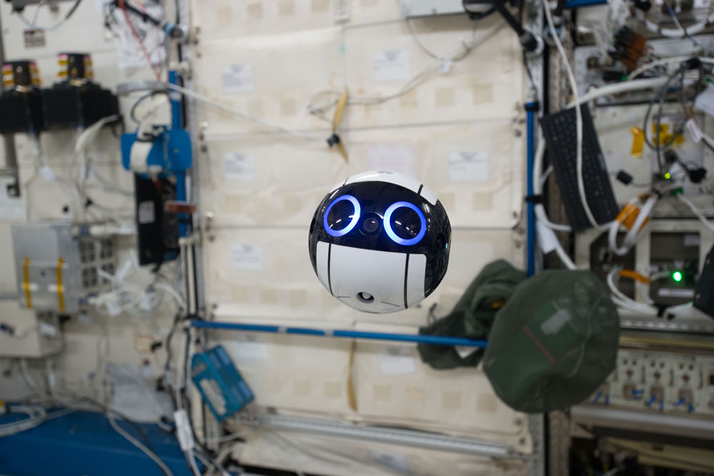 Adorable, Miniature Drone Joins the International Space Station Crew