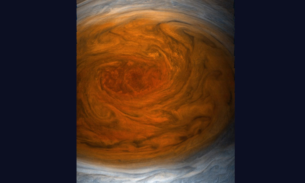 Jupiter's Great Red Spot Imaged Like Never Before