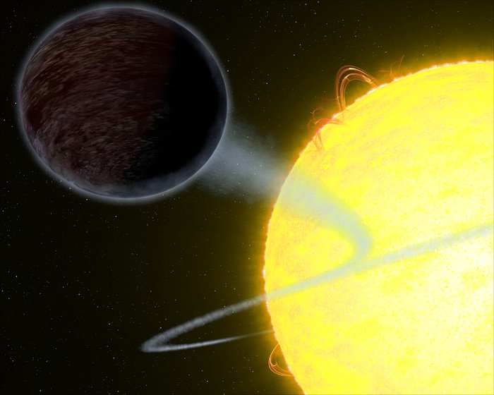 This Exoplanet is Burning Hot and Pitch Black