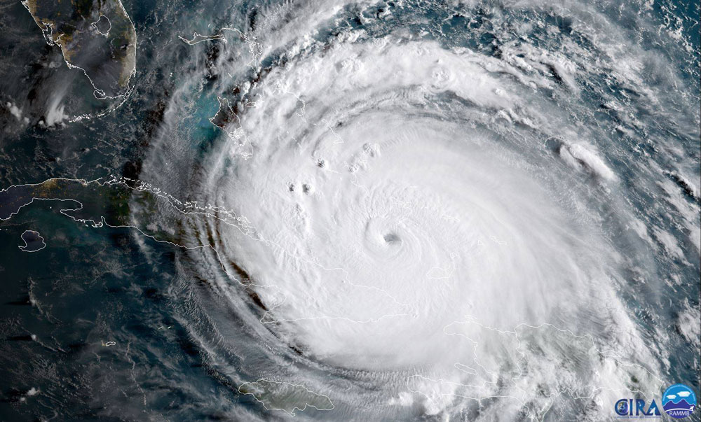 This Is What It’s Like Flying a Drone in the Eye of a Hurricane