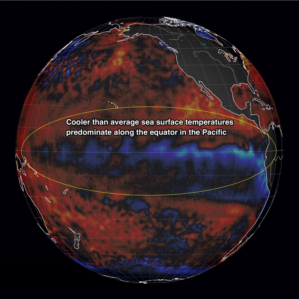 She's back! As a giant blob of cold water arises from the depths, La Niña takes over the equatorial Pacific