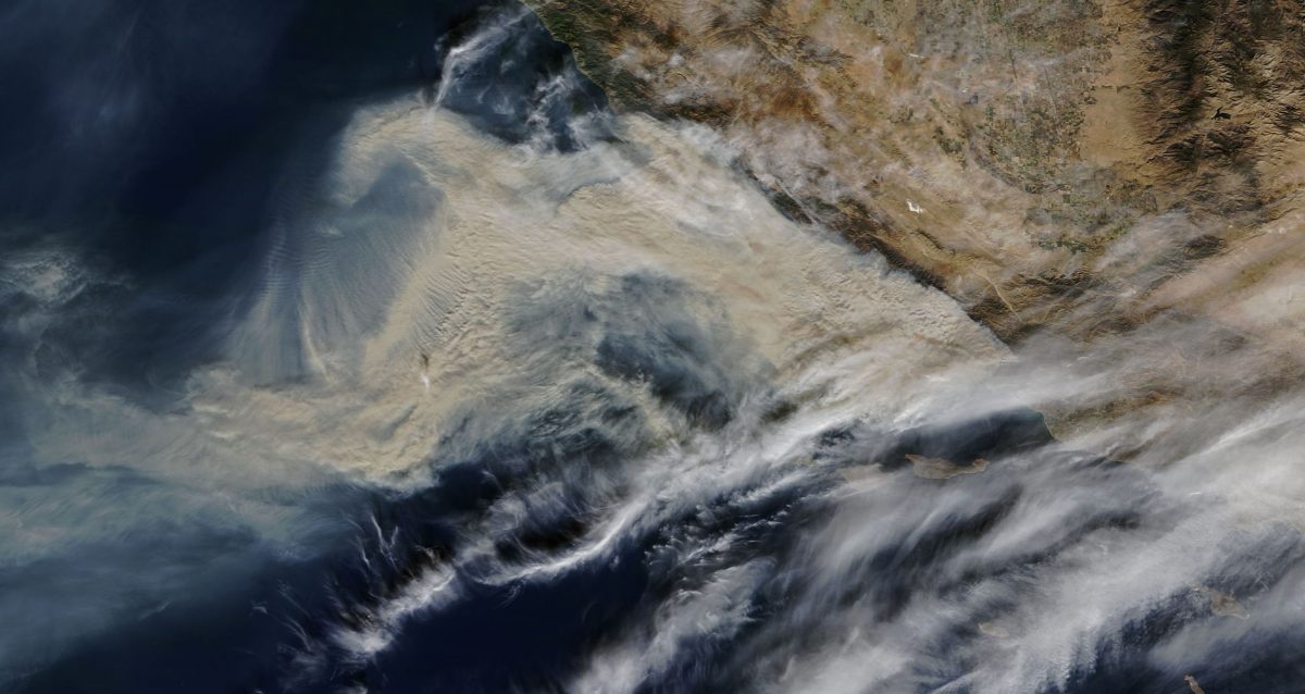 This is among the most appalling satellite images of a wildfire that I've ever seen
