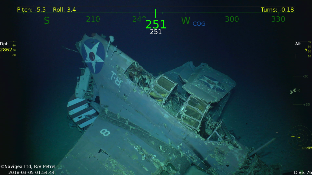 A Douglas TBD-1 Devastator torpedo bomber from the USS Lexington. Credit: Navigea Ltd.