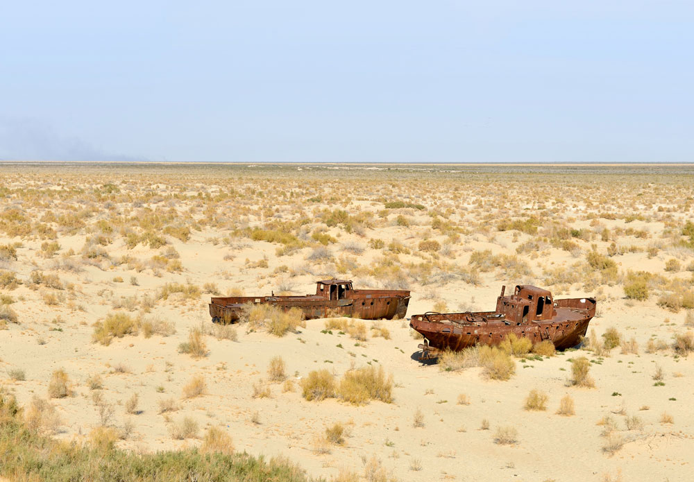 Repairing the Aral Sea