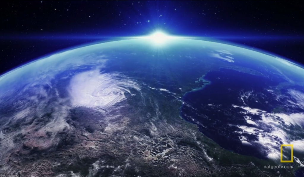 The overview effect, now available on a TV screen near you. (Credit: National Geographic)