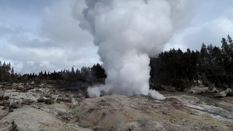 Yellowstone's Steamboat Geyser Keeps Erupting … And That's OK