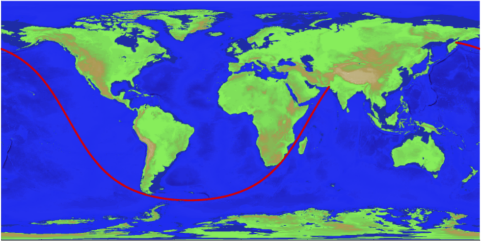 This Is the Farthest You Could Sail Without Hitting Land