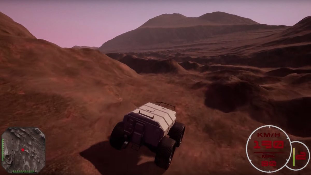 This Video Game Lets You Explore Mars' Actual Surface