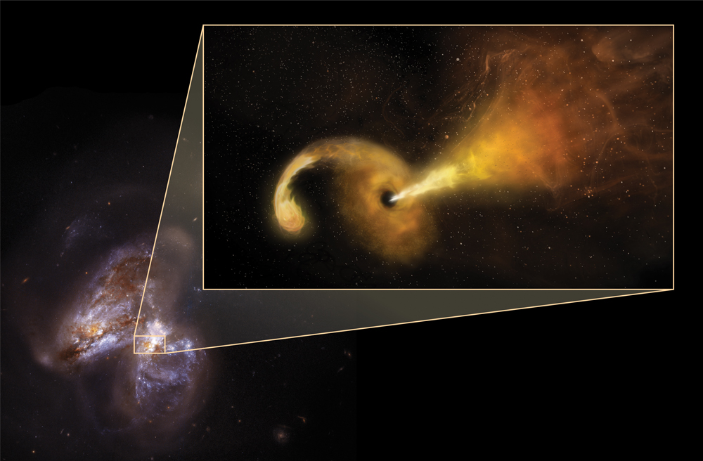 Astronomers Catch Black Hole Devouring Star