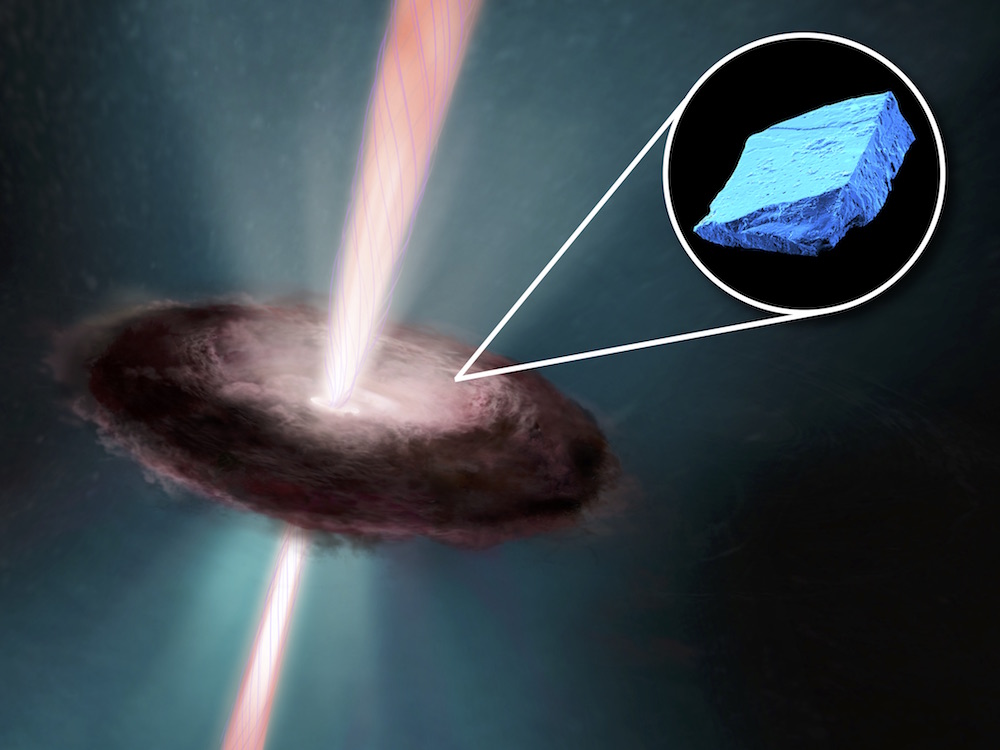 Meteorite Crystals Older than Earth Reveal Early Sun Secrets