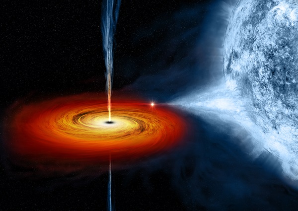 Astronomers Use X-rays To Trace The Shape Of Black Hole
