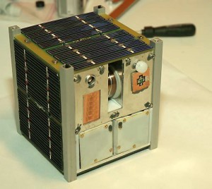 The NCube2, a Norwegian student satellite. (Credit: Bjørn Pedersen, NTNU)