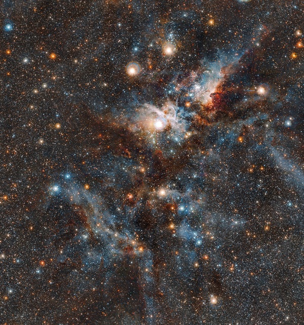 Seeing The Invisible in The Carina Nebula