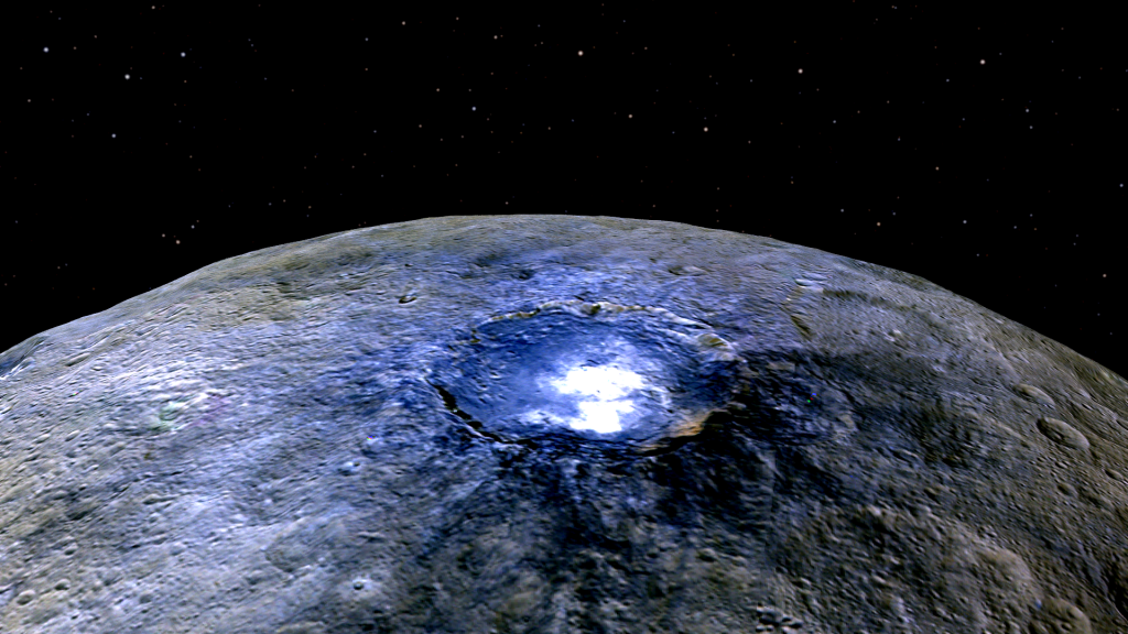 Volcanoes of Mud Erupt From Giant Asteroid Ceres