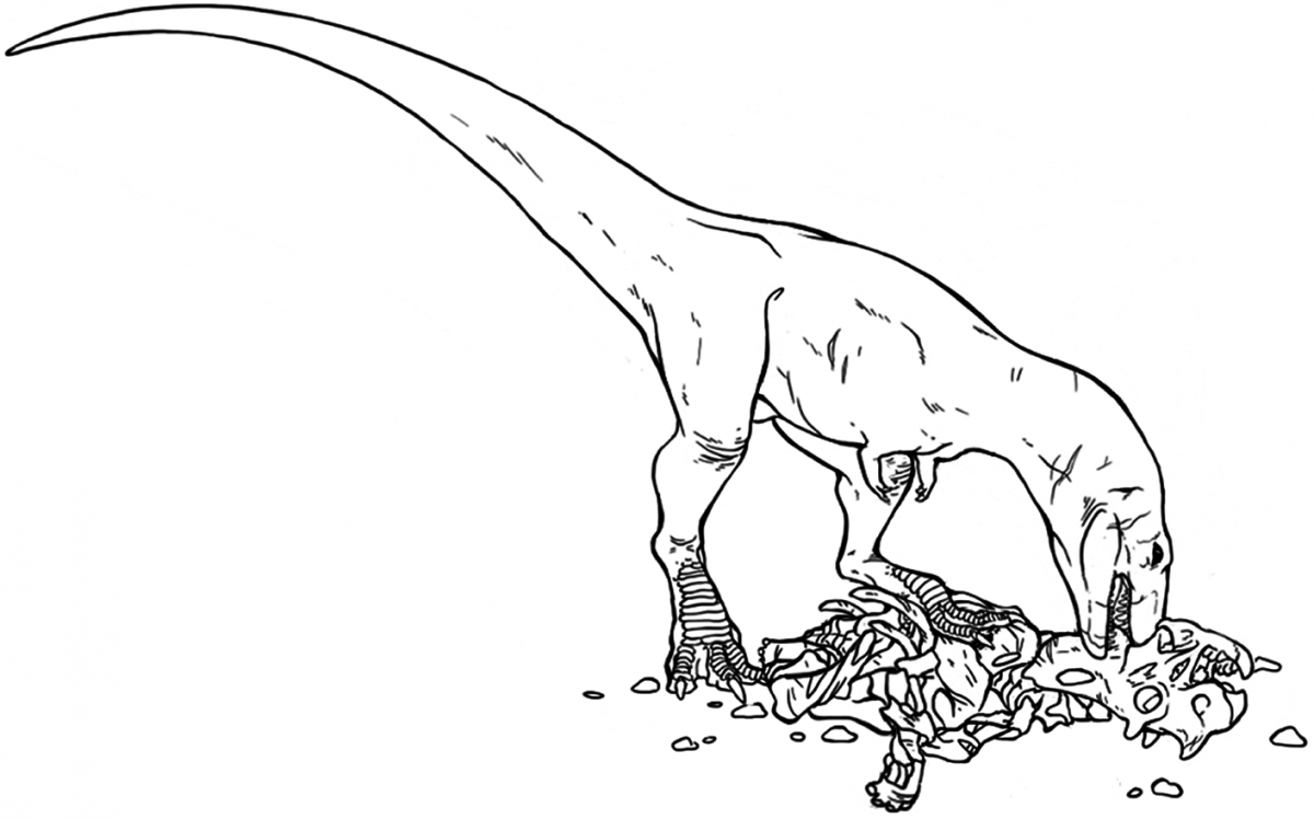 This Juvenile Dinosaur Got Eaten, Bite Marks on Bones Reveal