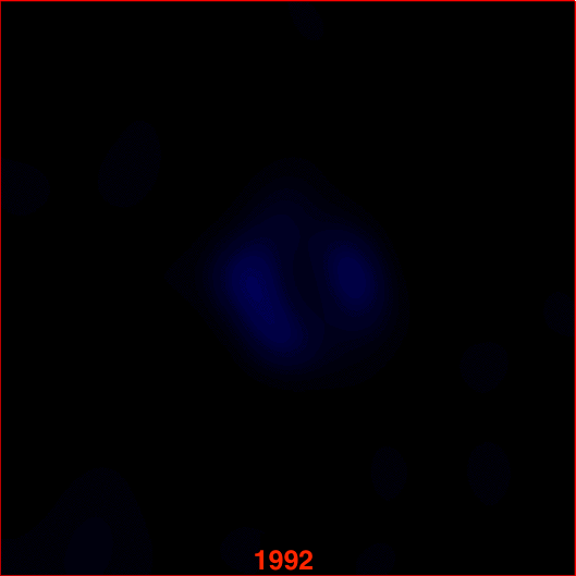 Decades-Long Time-lapse Reveals Donut Shape of Supernova 1987A