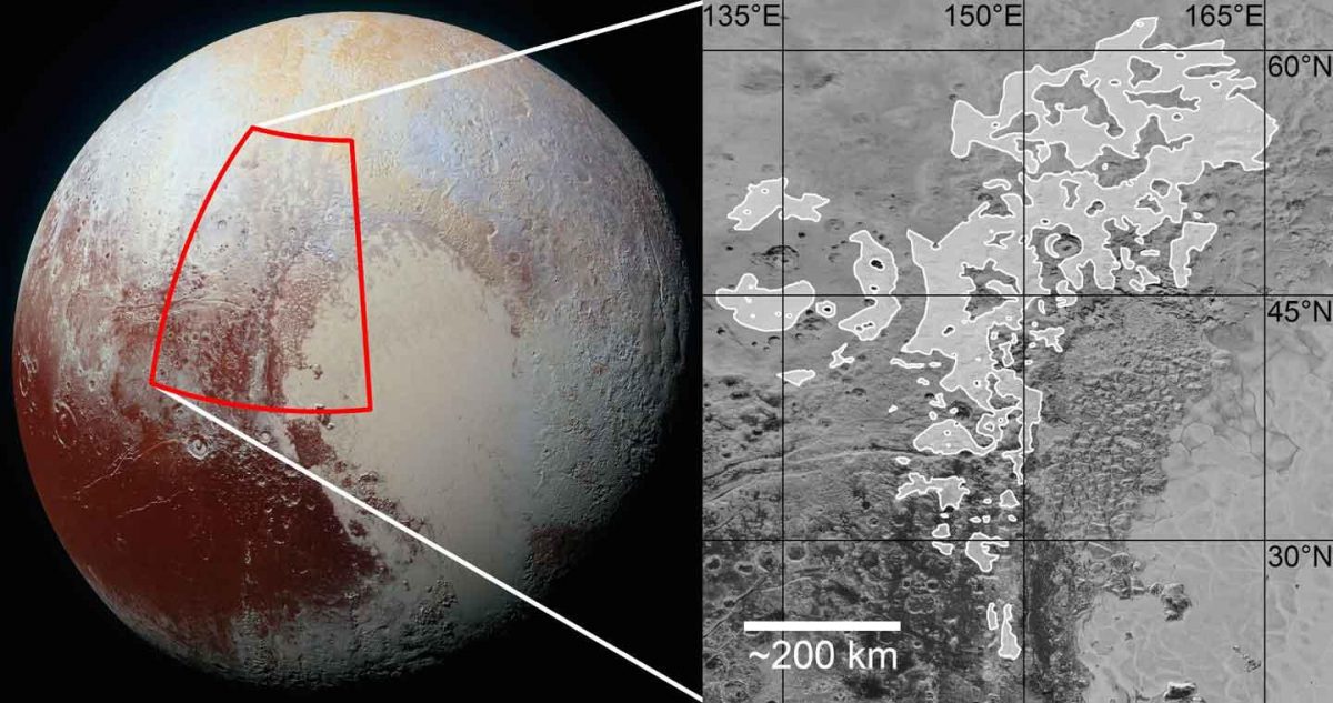 Pluto's Strange Ridges Formed From Ancient Glaciers