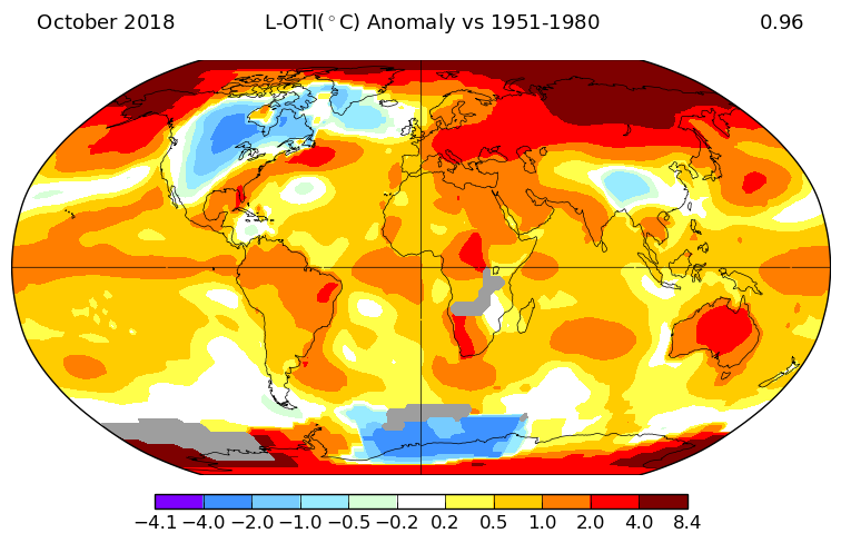 Baby, it's cold outside — but global warming has not taken a Thanksgiving break