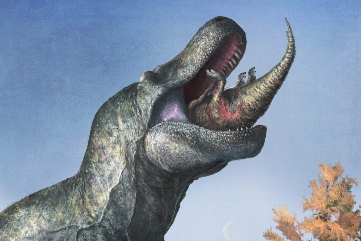 Tyrannosaurus Teeth Were Hidden Behind Lizard-Like Lips