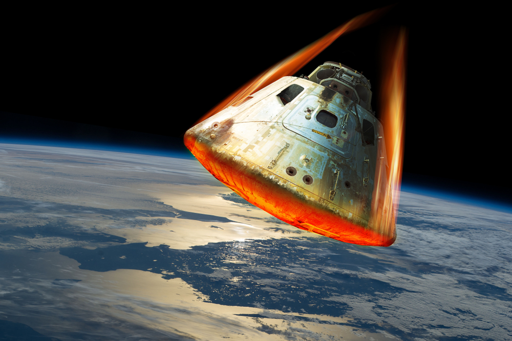 How the Heat of Reentry Helps Spacecrafts Return to Earth
